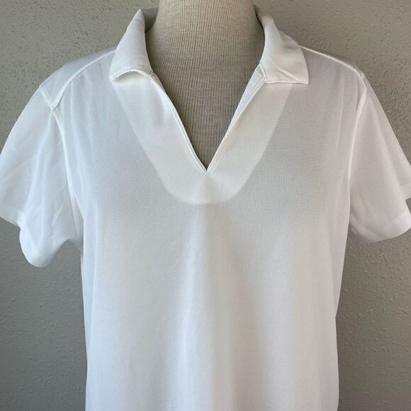 Port Authority Polo Shirts Two for One in Black And White Size XL EUC - Picture 2 of 14